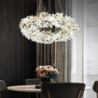 60cm Pendant Lantern Desgin Lysestager Aluminium Glas Galvaniseret Moderne