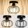 unikt design loftslamper led entre lys gang lys aluminium krystal vintage stil stilfuld sort moderne nordisk stil