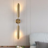 led væglampe sengelampe guld moderne nordisk stil flush mount stue spisestue jern væglampe ip20