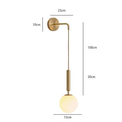 mat led nordisk stil væglampe væg sconces led væglampe stue spisestue jern væglampe