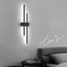 led væglampe lampe indendørs minimalistisk lineær strip vægmonteringslampe lang boligindretning belysningsarmatur, indendørs wall wash lamper til stue soveværelse