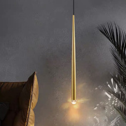 3cm pendel lanterne design pendel led ø lys metal galvaniseret moderne