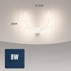 mini stil led moderne led væglampe stue soveværelse jern væglampe ip20 0W