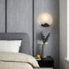 led væglampe marmor neutral hvid væglampe moderne moderne stil stue soveværelse spisestue metal væglampe