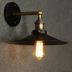 led væglampe moderne væglampe sconce armaturer sort led vægmonteret lampe e27 3000k bondehus indendørs væglampe til sengen gang 