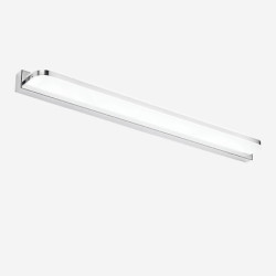 led vaskelampe 52cm 12w spejl frontlys mat akryl skærme minimalistisk badeværelsesbelysning rustfrit stål væglampe ip44 vandtæt antidug