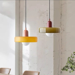 led pendel moderne indretning justerbar glas metal pendel kreativt design lysekrone droplight loftslampe hængende lys...