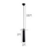 1-lys 6cm led pendel spisestue metal cylinder andre moderne moderne /