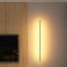 1-lys 80cm led pendel enkelt design minimalistisk metal malet finish moderne butikker/caféer spisestue