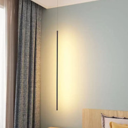 1-lys 80cm led pendel enkelt design minimalistisk metal malet finish moderne butikker/caféer spisestue