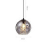 20cm globedesign enkelt design vedhæng lys led metal vintage stil globus galvaniseret malet finish vintage country