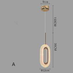 krystal pendel, 1-lys moderne pendel, 8W dæmpbar led loft hængende lampe til køkkenø soveværelse spisestue