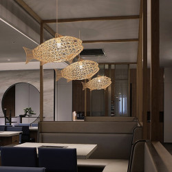 led Pendel lys bambus lanterne design lysekrone retro 62cm e26/e27 lysekrone loftbelysning er anvendelig til stue soveværelse restaurant cafe bar restaurant klub