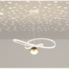 moderne led pendel kreativ projektion stjerne himmel lys nordisk luksus designer bar bord spisestue lampe