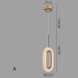 krystal pendel, 1-lys moderne pendel, 8W dæmpbar led loft hængende lampe til køkkenø soveværelse spisestue