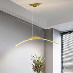 led pendel nordic style line design minimalistisk moderne spisebordslampe designer restaurant