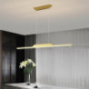 led pendel nordic style line design minimalistisk moderne spisebordslampe designer restaurant