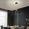 90cm ledet pendel nordisk ø stil ekstremt enkel moderne guld sort atmosfære personlighed spisebord lang bar taipei europæisk kontor restaurant