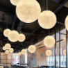 led pendel 15cm månelys lysekrone nordisk stil soveværelse planet bold studie og restaurant værktøj månelys lampe internet berømthed ins lamper