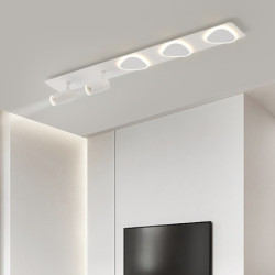 1set 50W 60W 80W 72 LED Perler Kreativ Dæmpbar Let Instalation Loftslys Panellamper Smarte lys Naturlig hvid 85-265 V Loft...