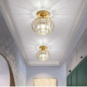 led loftslampe industriel bur stil lysekrone flush mount lys metal moderne stil malede finish loftlampe til korridor