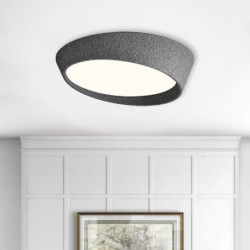 led loftslampe harpiks varm hvid/hvid 50cm loftslampe til stue soveværelse kontor