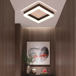 led nordisk minimal korridorlampe led loftslampe køkken entre veranda altanlampe cirkulær loftslampe husholdningslampe