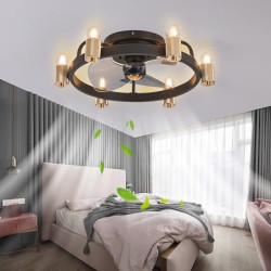 Loftlampe med fjernbetjening 3/6 Lys flush mount lavprofil indendørs Loftlampe 39″