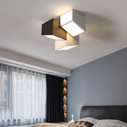 30cm enkelt design Loftlampe metal malede finish moderne