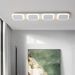 3/4/5 hoveder firkantet rund LED loftslampe enkel moderne grundlæggende nordisk korridorlampe køkken veranda altan hjem hall...