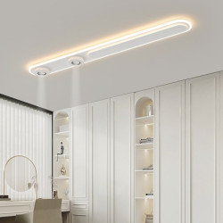 1set 60W 80W 100W 72 LED Perler Kreativ Dæmpbar Let Instalation Loftslys Panellamper Smarte lys Naturlig hvid 85-265 V Loft...