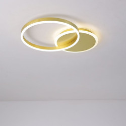 2-Lys 55cm Geometriske former Skyllemonteringslys Aluminium Børstet Malede finish LED Chic og moderne / CE