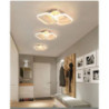 24cm semi flush mount Loftlampe metal malede finish led nordisk stil 3000/6000k