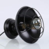 22cm LED loftlampe veranda lys gang gang spisestue lys bar restaurant indbyggede lys metal malede finish sort land