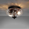 ledet loftlampe 23 cm globus design flush mount lys metal kunstnerisk stil nyhed stilfuld malet finish kunstnerisk ø