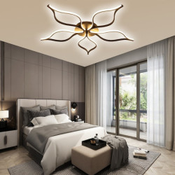 led loftslampe 5-hoved klynge design 110cm loftslampe nordisk moderne enkel stil stue hjem luksus soveværelse kontor restaurant...