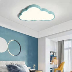 50cm loftslampe led sky form flush mount lys metal moderne stil eventyr tema klassisk malet finish nordisk stil