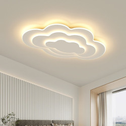 55cm loftslampe led sky design restaurant lampe moderne nordisk stil soveværelse børneværelse