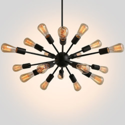 12/18/20 hoveder designere lysekrone metal pendel sputnik malede finish traditionel / klassisk /